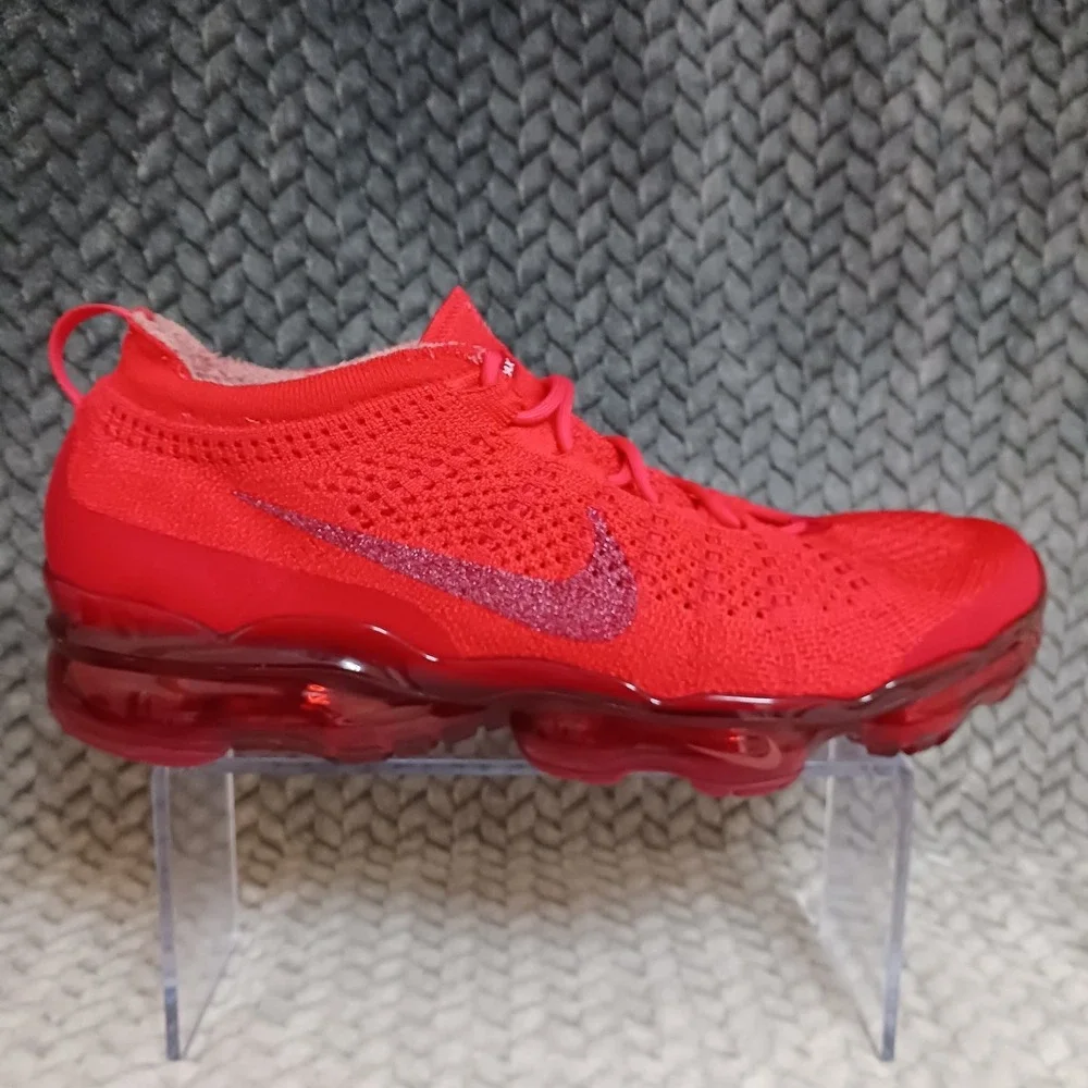Nike Air VaporMax 2023 Flyknit Triple Red Men's Walking Running Shoes Size 11